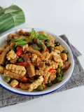 Tumis Oncom Tempe Leunca