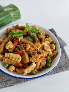 Foto resep Tumis Oncom Tempe Leunca
