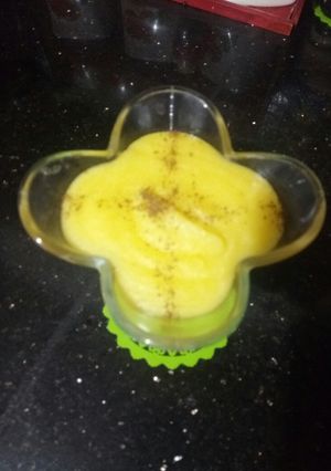 صورة لوصفة محلبي بعصير البرتقال