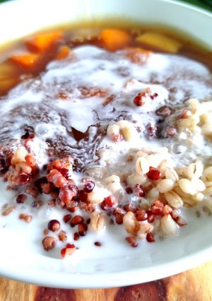 Foto resep Bubur Jali jali ubi