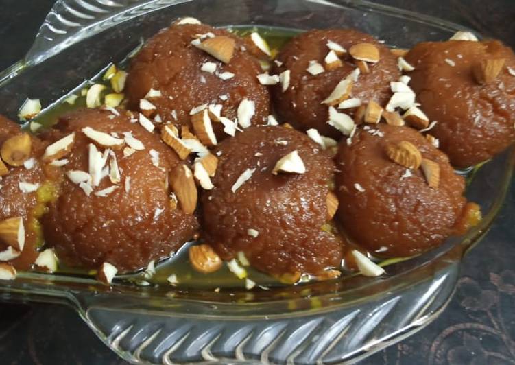 Easiest Way to Prepare Ultimate Gulab jamun😋😋😋