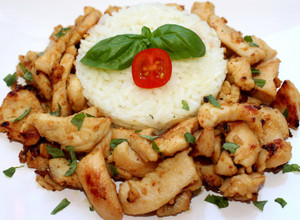 Mézes-mustáros csirkemell recept fotója