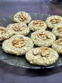 Una foto de 🍌Galletas de avena, banana y dátiles 🍌veganas