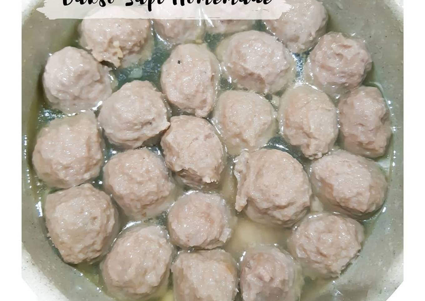 Bakso Sapi Homemade