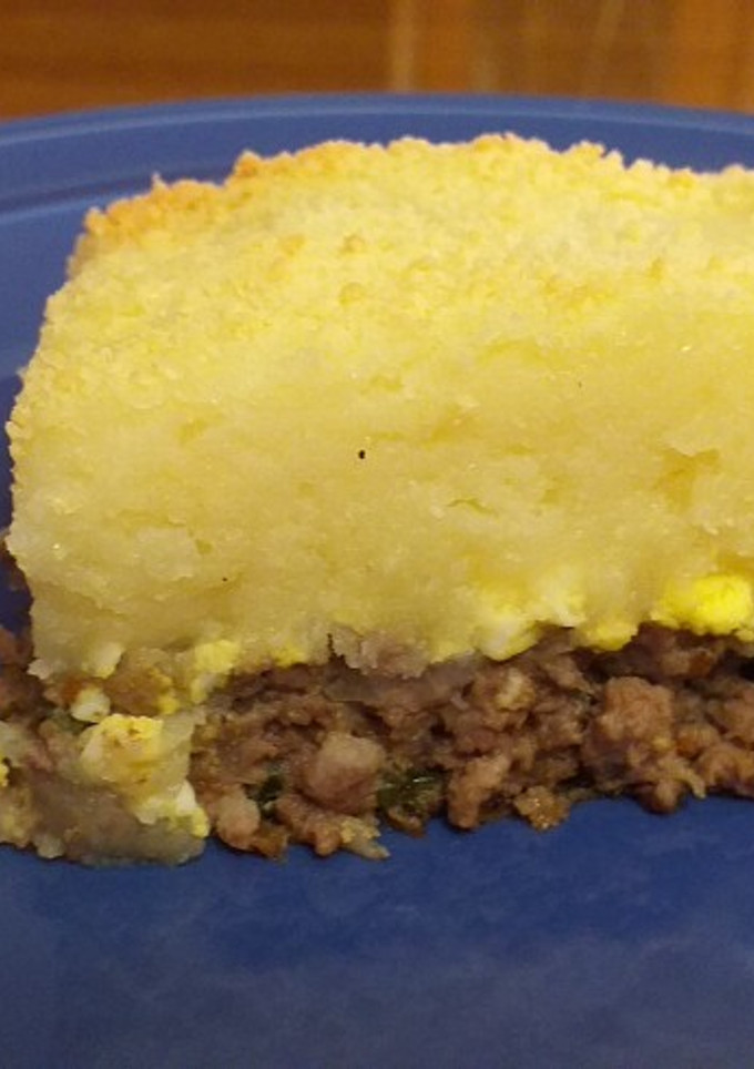 Una foto de Pastel de papas y carne