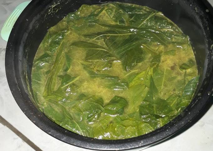 Cara Gampang Membuat Sayur Singkong Kuah Santan (ala anak kos) Anti Gagal