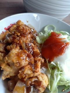 Foto resep Ayam Goreng Tepung Saus Teriyaki