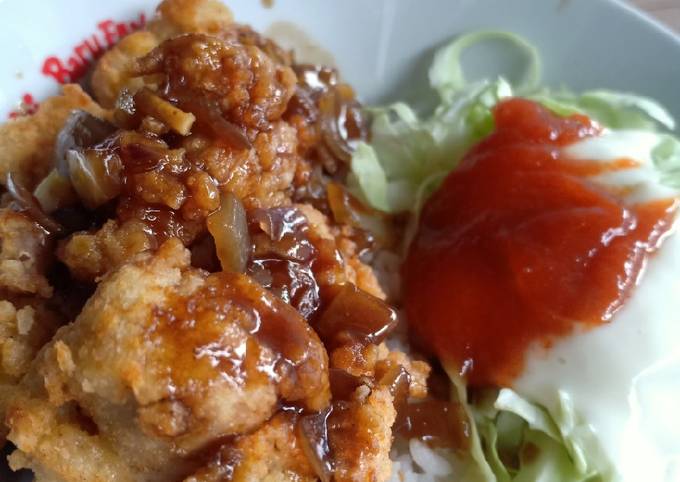 Ayam Goreng Tepung Saus Teriyaki