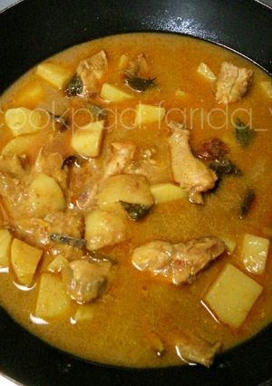 Foto resep Kari ayam & kentang