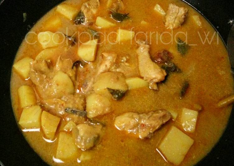 Kari ayam & kentang