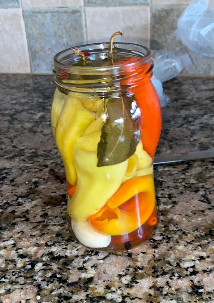 Una foto de Ajíes al vinagre 🌶