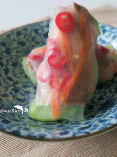 越式松阪豬春捲 的食譜成品照片