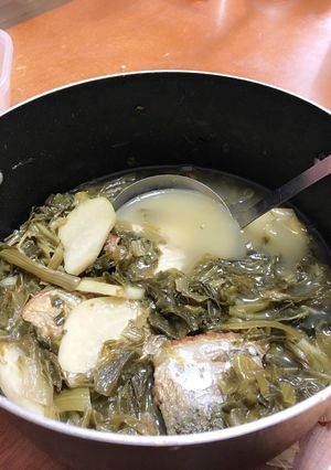 Hình của món Cá nấu dưa chua.