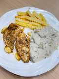 Chicken Steak With Mushroom Sauce