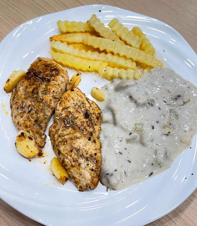 Foto resep Chicken Steak With Mushroom Sauce