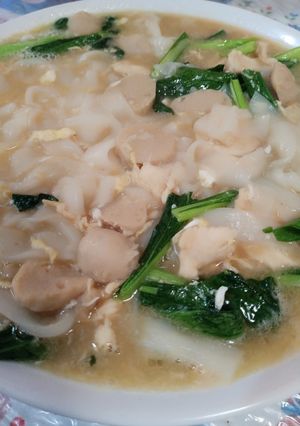Foto resep Kwetiaw siram ayam baso