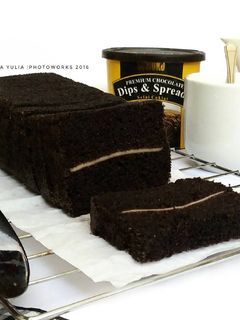 Foto resep Bolu kukus ketan hitam lapis keju