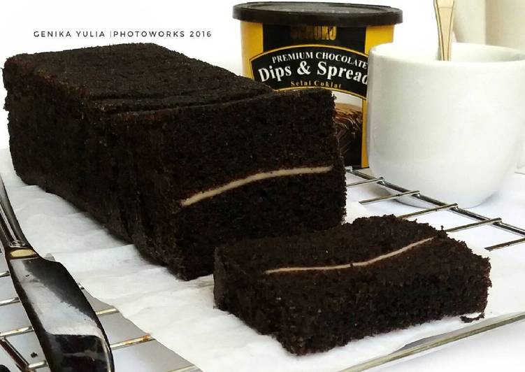 Cara Gampang Membuat Bolu kukus ketan hitam lapis keju yang Menggugah Selera