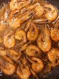 Buttered garlic Prawn w/sprite and hoisin sauce