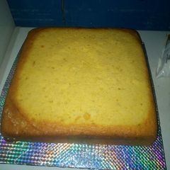 A picture of Nigeria plain cake recipe.