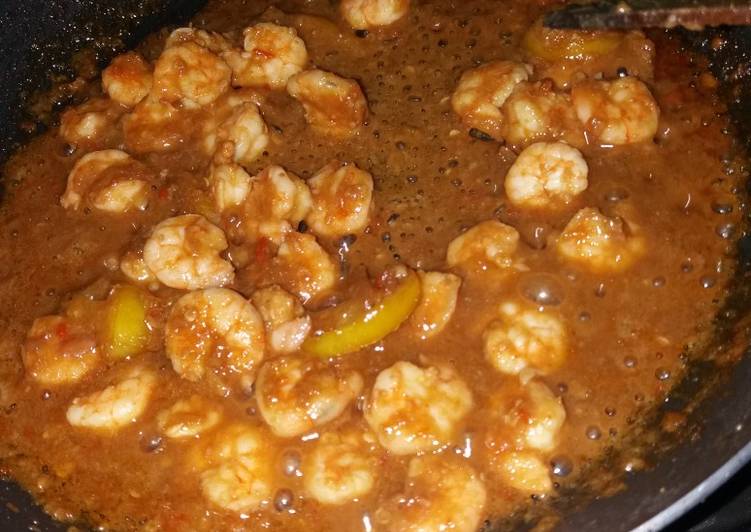 Resep Udang kecap yang Enak