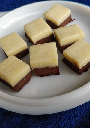A picture of Salted Caramel 'Nama' Chocolates.