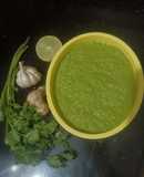 Goan style Green Sandwich Chutney