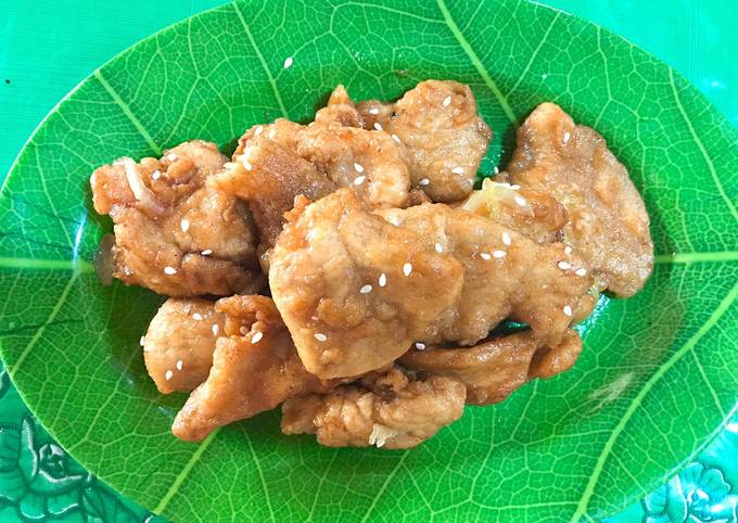 27. Ayam Fillet Saus Madu🍯