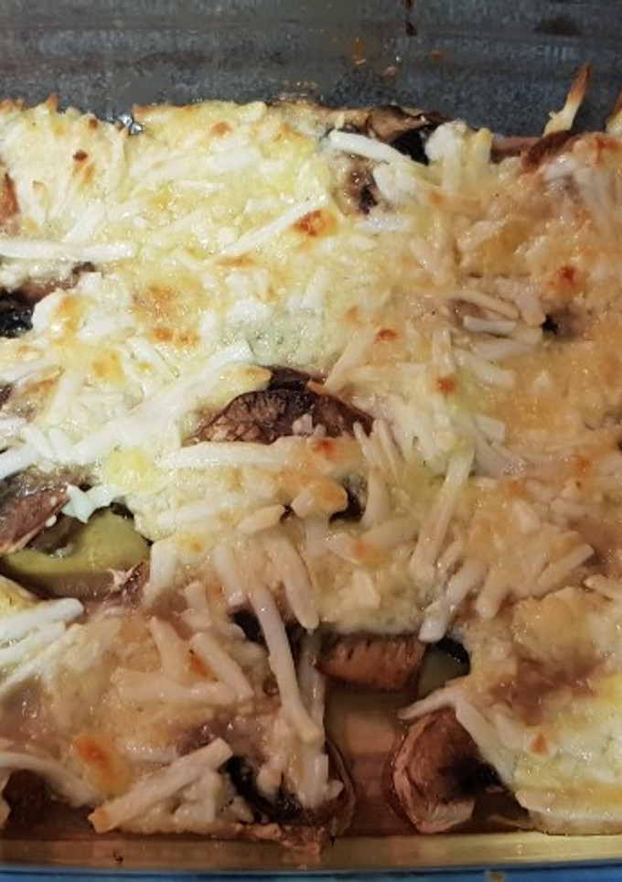 Una foto de Champiñones al horno