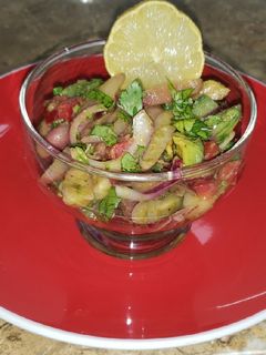 Una foto de Ceviche de piñones