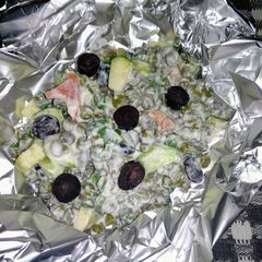 A picture of Cholia hung curd salad.