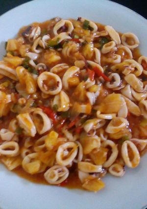 Foto resep Cumi Asam Manis