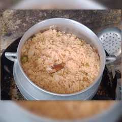 Riz Gras 🍚 poisson maquereau fumé-レシピのメイン写真