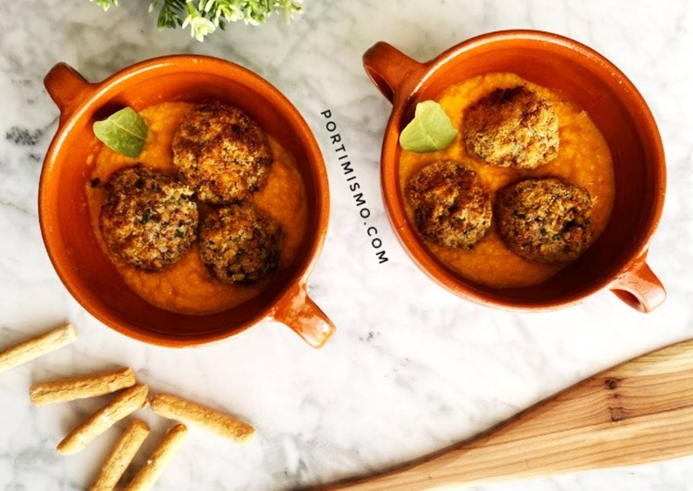 Albóndigas proteicas de la abuela (Vegan)