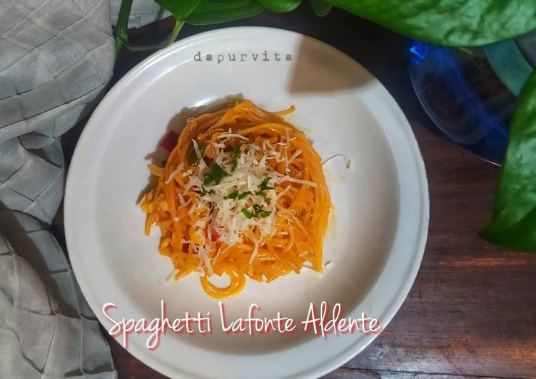 Resep Spaghetti Lafonte Aldente Jadi, Bikin Ngiler