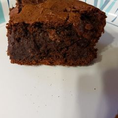 A picture of Quick chocolate banana cake.