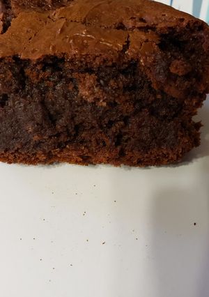 A picture of Quick chocolate banana cake.