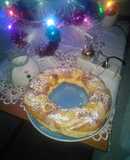 Roscón de reyes sin masa madre