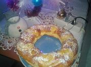 Una foto de roscón de reyes
