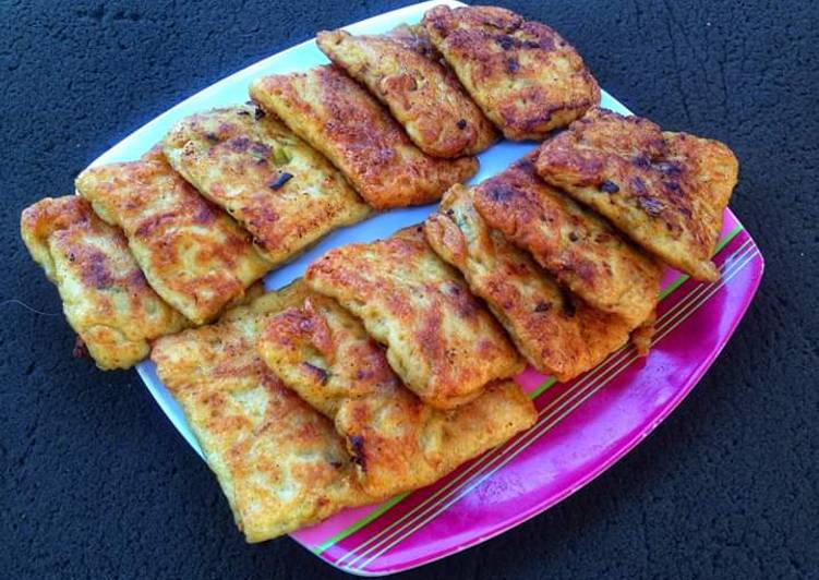 Martabak telur bumbu kari