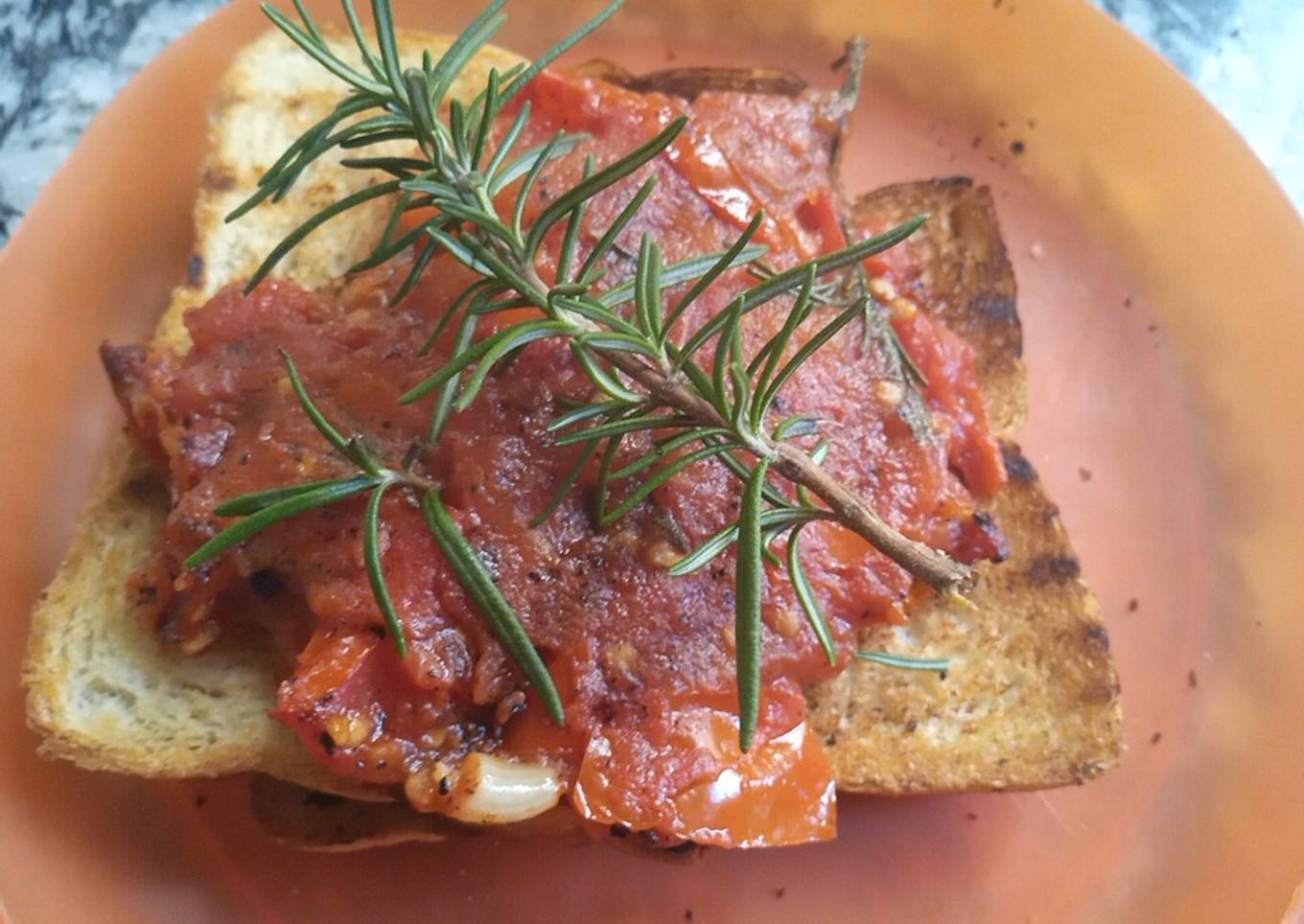 tomato toast