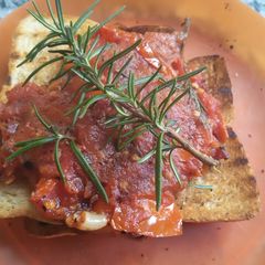 Tomato Toast A picture of Tomato Toast.