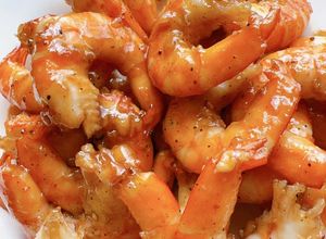 Hình của món Tôm sốt me.