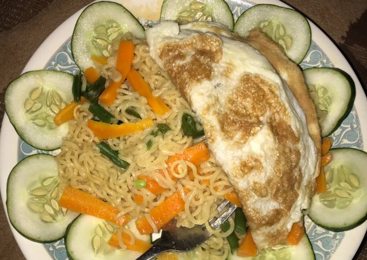 Step-by-Step Guide to Cook Favorite Indomie with veggies