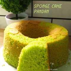 A picture of Sponge Cake Pandan.
