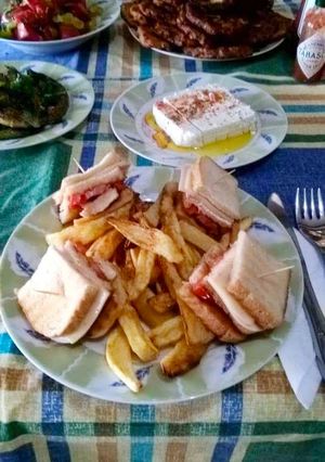 Φωτογραφία της συνταγής Club sandwich με στήθος κοτόπουλο