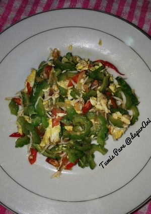 Foto resep Tumis Pare Meriah (tidak pahit)