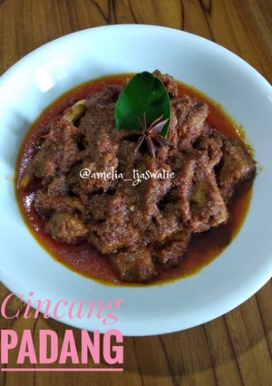 Foto resep 10. Cincang Padang