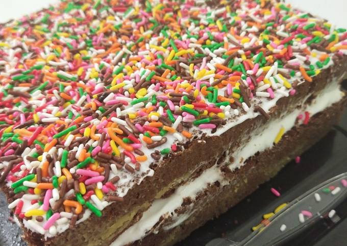 Resep Sponge cake coklat lembut anti gagal