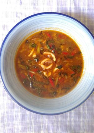 Foto resep Cumi Saus Padang